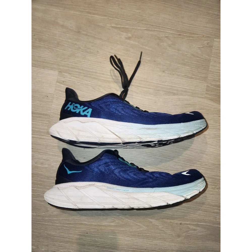 Hoka One One Arahi 6‎ Mens Running Shoes Blue Teal 1123194 OSBB 10.5DCasual
